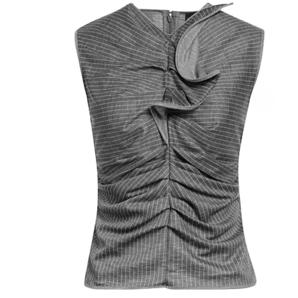 Giorgio Armani gray top